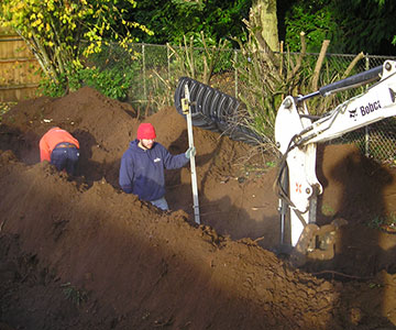 Sewer Services by Earthworks Excavating Services in Vancouver WA and Battleground WA