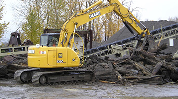 Demolition Services provided by provided by Earthworks Excavation Services Vancouver WA